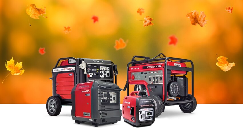 Generators EU3000, EU7000, EB2200, EB6500